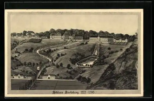 AK Homburg / Saar, Festpostkarte Pfälzerwald-Verein Hauptausflug 1913, Schloss Karlsberg, Ganzsache Bayern 5 Pfennig