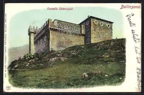 AK Bellinzona, Das Castello Unterwald