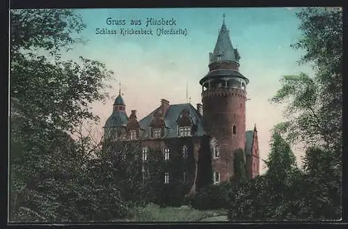 AK Hinsbeck, Schloss Krickenbeck (Nordseite)