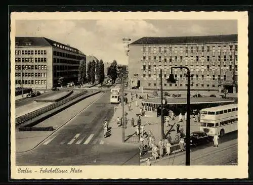 AK Berlin-Wilmersdorf, Fehrbelliner Platz