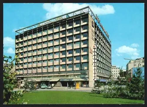 AK Saarbrücken, Hotel Haus Berlin mit Restaurant