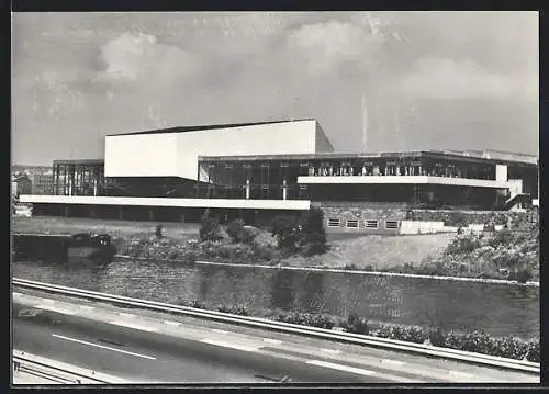 AK Saarbrücken, Blick auf die Kongresshalle