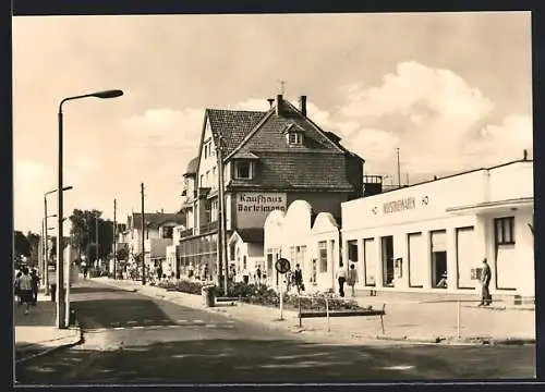 AK Ostseebad Kühlungsborn, Blick in die Maxim-Gorki-Strasse