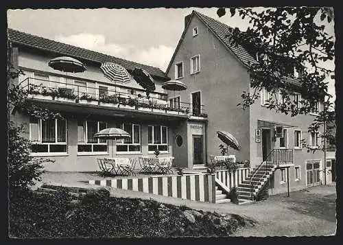 AK Bad Brückenau, Gasthaus & Pension Krautwald
