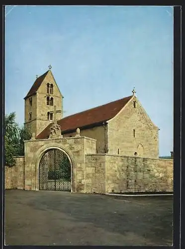 AK Brendlorenzen /Unterfranken, Romanische Pfarrkirche