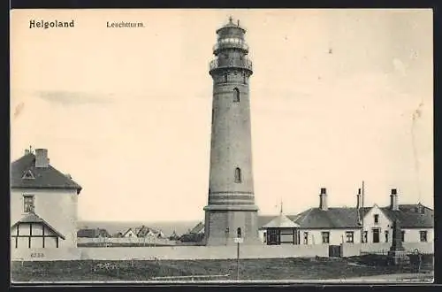 AK Helgoland, Idyll am Leuchtturm