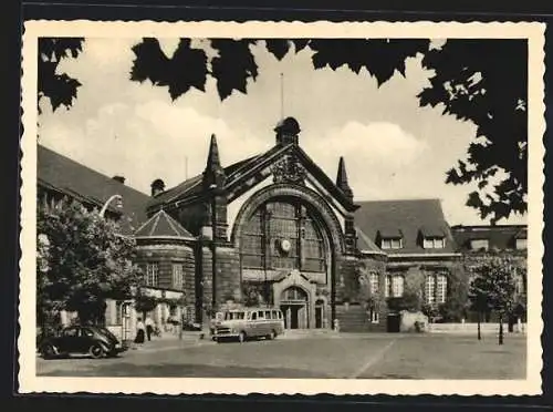 AK Osnabrück, Blick zum Bahnhof