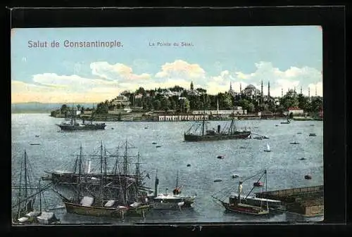 AK Constantinople, La Pointe du Sérai