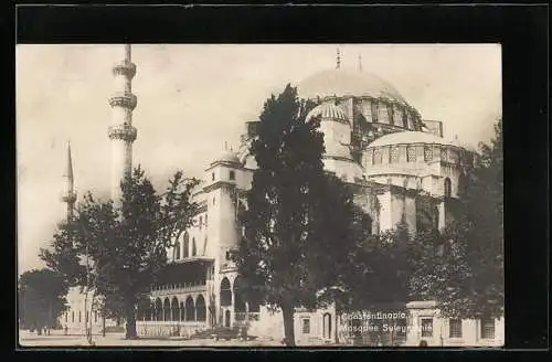 AK Constantinople, Mosquée Suleymanié