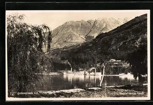 AK Queenstown, Steamers on Lake Wakatipu