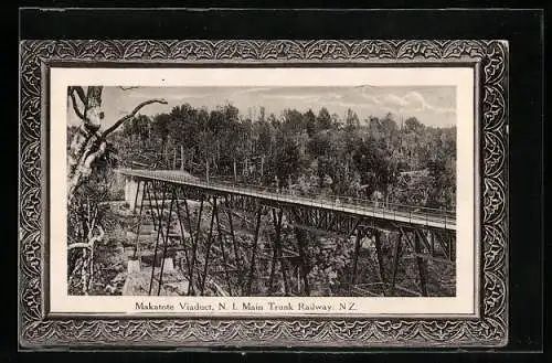 AK Makatote Viaduct, N. I. Main Trunk Railway