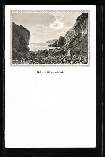 AK Bornholm, Bei der Galgenschlucht