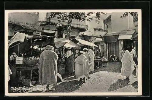 AK Tetuan, Detalle del mercado moro