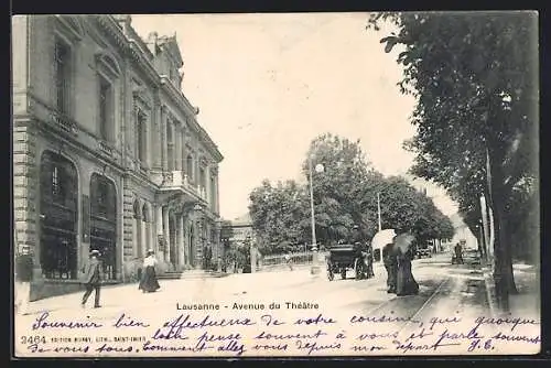 AK Lausanne, Avenue du Théâtre