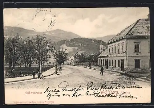 AK Wolfsberg /Kärnten, Blick in die Herbertstrasse