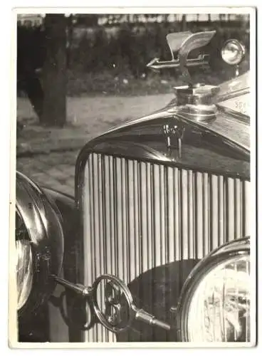 8 Fotografien Ansicht Zwickau, Horch Auto Werk, Luxus Cabrio Detail Ansichten Motor, Achsschenkel, Fahrgestell m. Rahmen