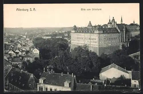 AK Altenburg / Thüringen, Blick vom Unterturm