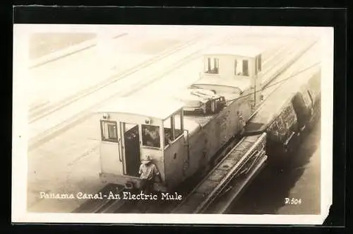 AK Panama Canal, An electric mule