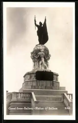 AK Balboa /Canal Zone, Statue of Balboa