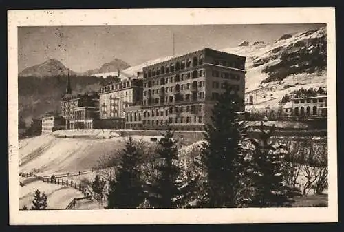 AK St. Moritz, Kulm-Hotels im Schnee