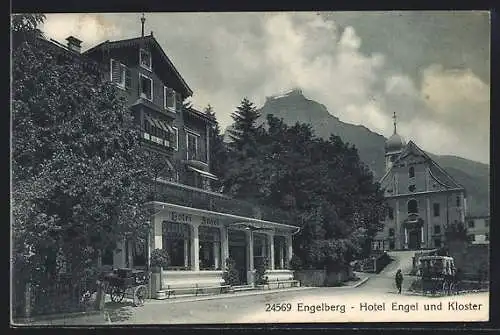 AK Engelberg, Hotel Engel und Kloster