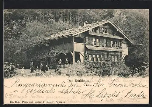 AK Seelisberg, Hotel Rütlihaus