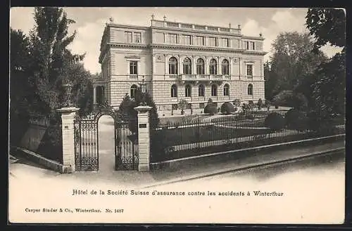 AK Winterthur, Hotel de la Société Suisse d`assurance contre les accidents