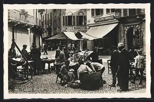 AK Lugano, Mercato, Partie am Markttag