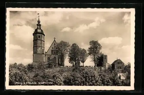 AK Penig / Mulde, Stadtkirche