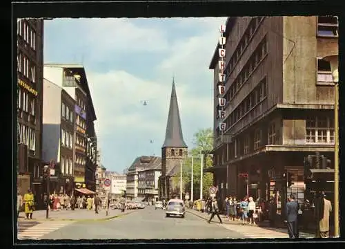 AK Essen, Lichtburg in der Kettwiger Strasse