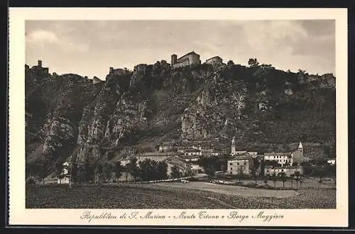 AK S. Marino, Monte Titano e Borgo Maggiore