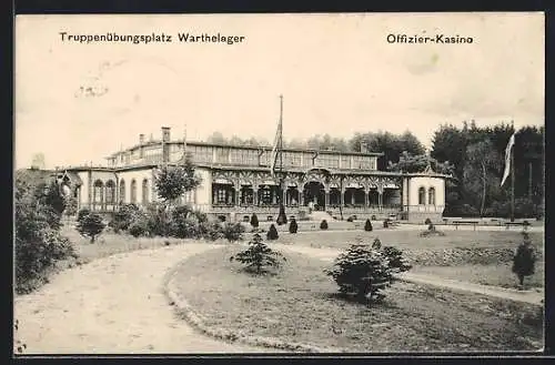 AK Warthelager, Truppenübungsplatz, Offizier-Kasino