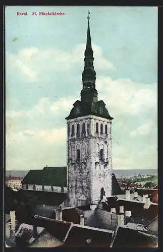 AK Reval, An der St. Nikolaikirche