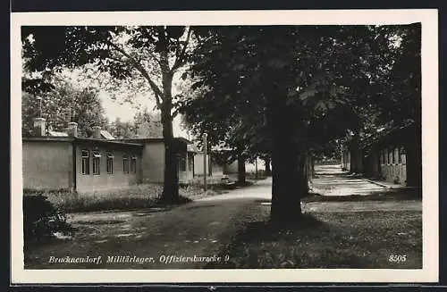 AK Bruckneudorf, Militärlager, Offiziersbaracke