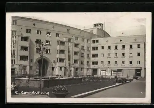 AK Wien, Gemeindebau Gartenstadt, 2. Hof