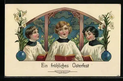 AK Knabenchor sind ein Lied an Ostern