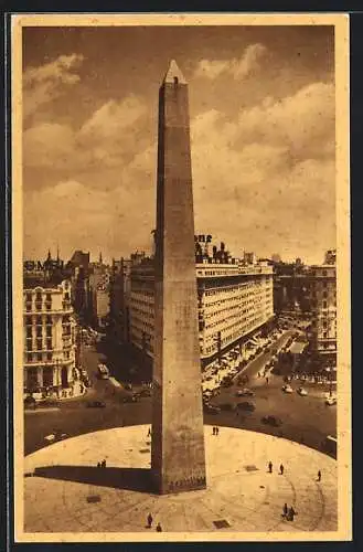 AK Buenos Aires, the Obelisk
