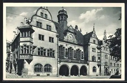 AK Freiburg i. Br., Rathaus