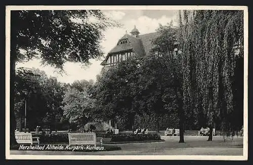 AK Altheide, Kurhaus im Kurpark