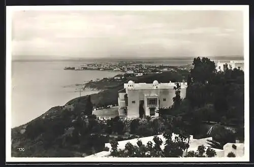 AK Sidi Bou Said, Totalansicht mit La Goulette