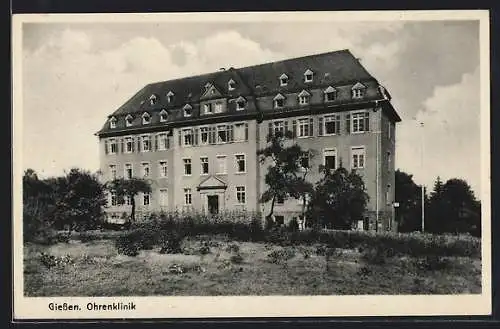 AK Giessen, Motiv der Ohrenklinik