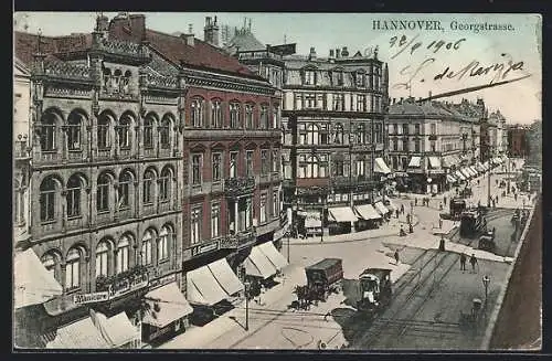 AK Hannover, Geschäfte in der Georgstrasse