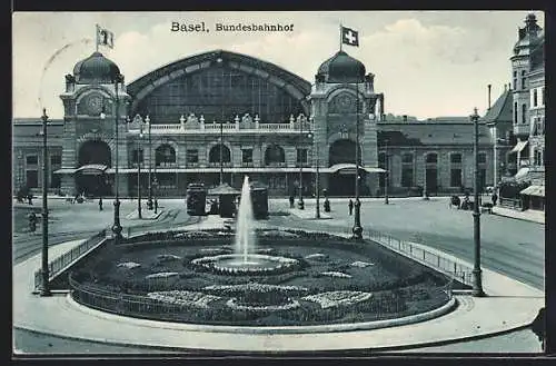 AK Basel, Bundesbahnhof