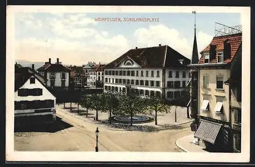 AK Weinfelden, Blick auf den Schulhausplatz