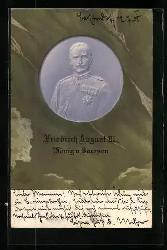 AK König Friedrich August III. von Sachsen