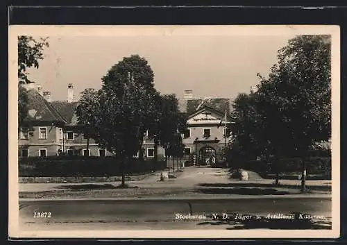 AK Stockerau, Jäger u. Artillerie Kaserne