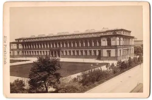 Fotografie Ferd. Finsterlin, München, Ansicht München, Blick nach der alten Pinakothek