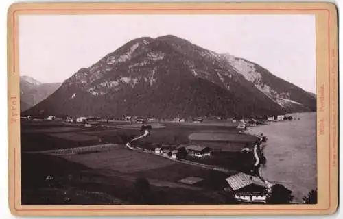 Fotografie Lichtdruck Römmler & Jonas, Dresden, Ansicht Pertisau, Blick nach dem Ort am See