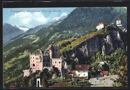 AK Dorf Tirol, Schloss Tirol und Brunnenburg