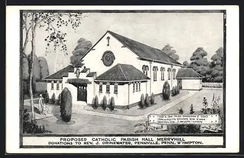AK Pennville, PA, Proposed Catholic Parish Hall Merryhill